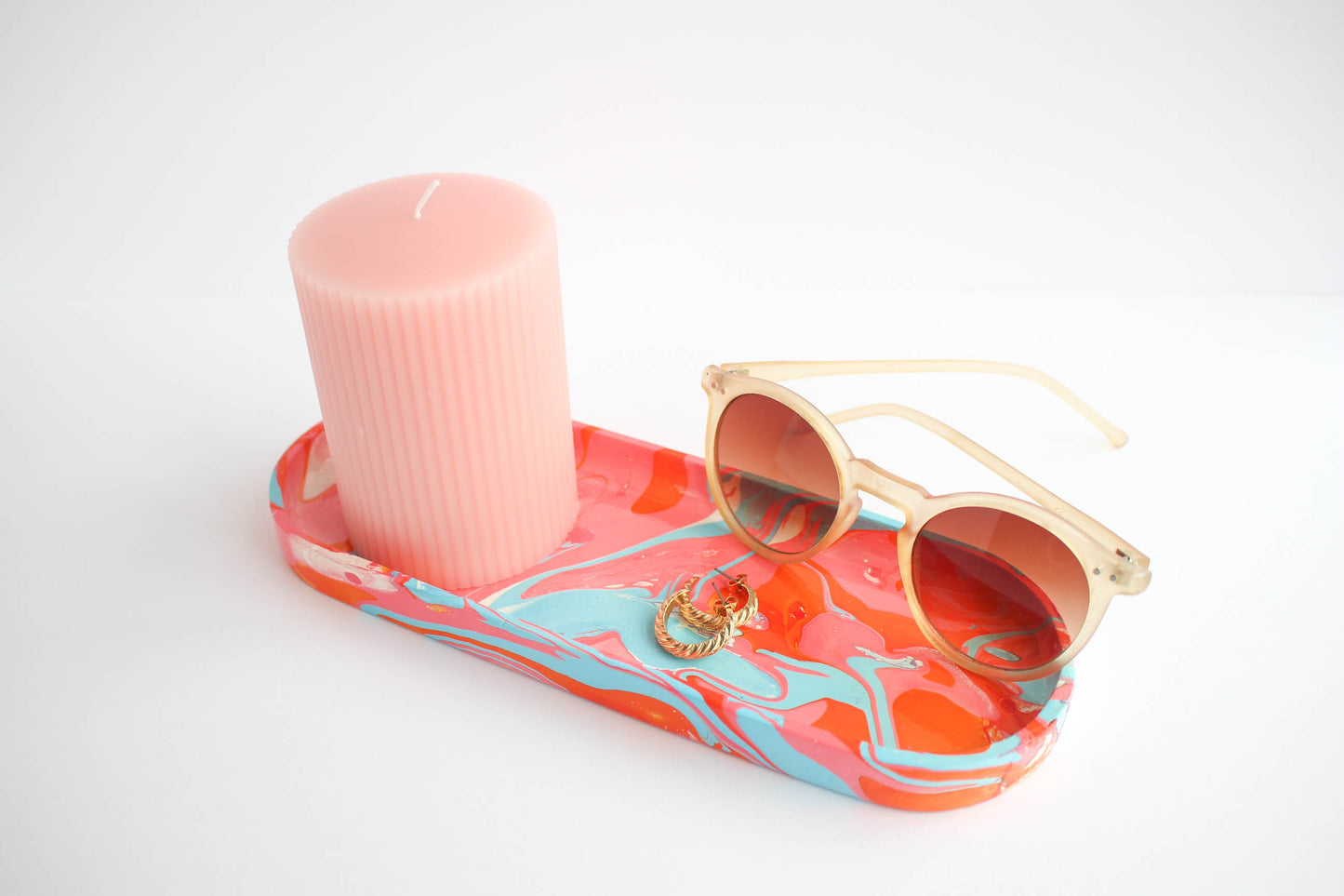 Miami Marbled Tray (Large)