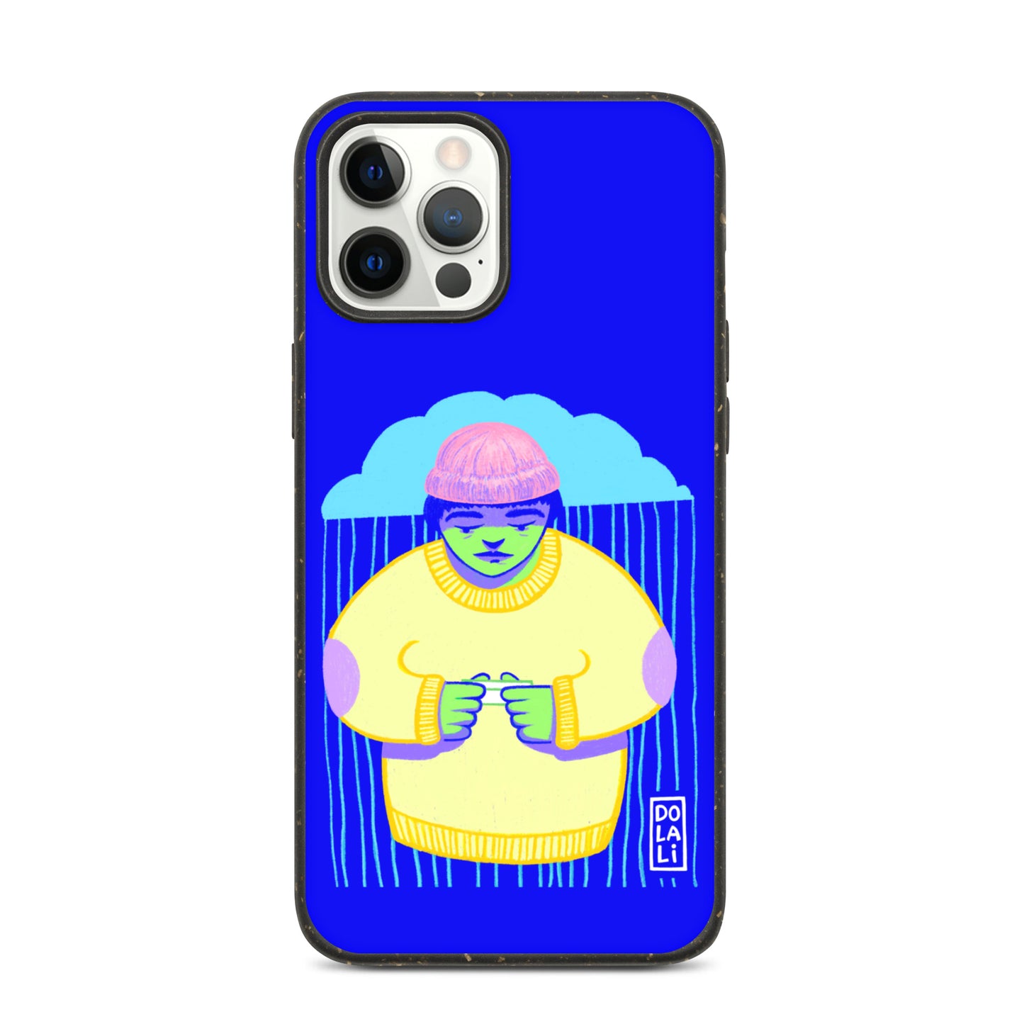 Purple Blues iPhone Case