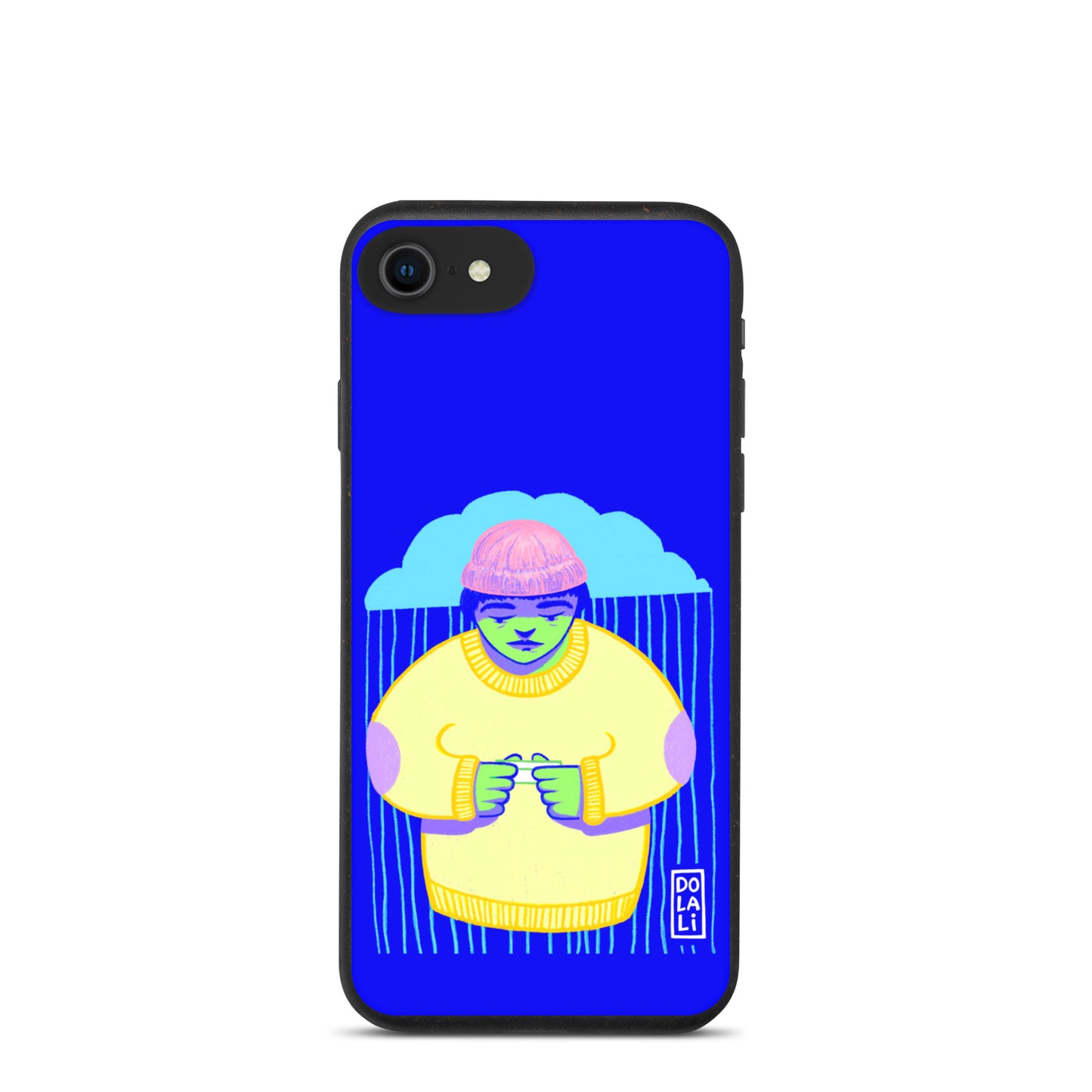 Purple Blues iPhone Case