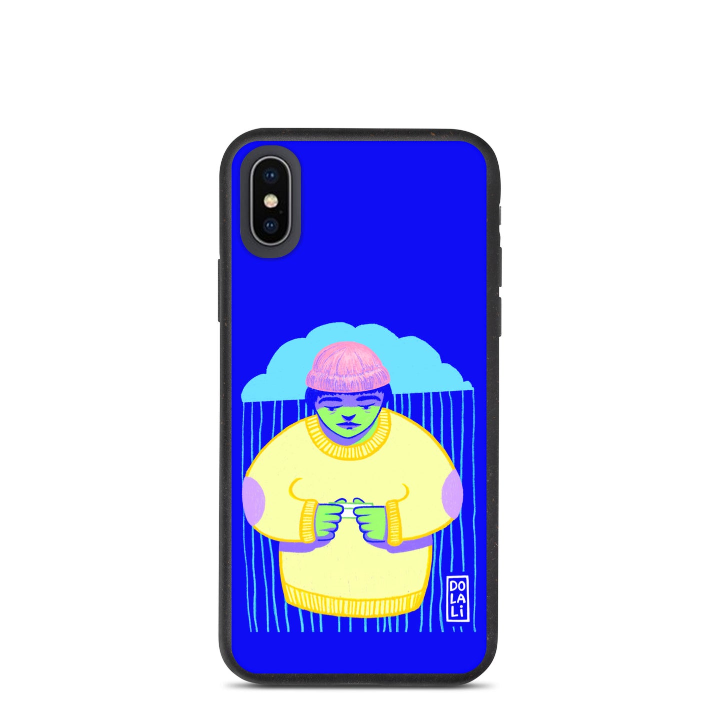 Purple Blues iPhone Case