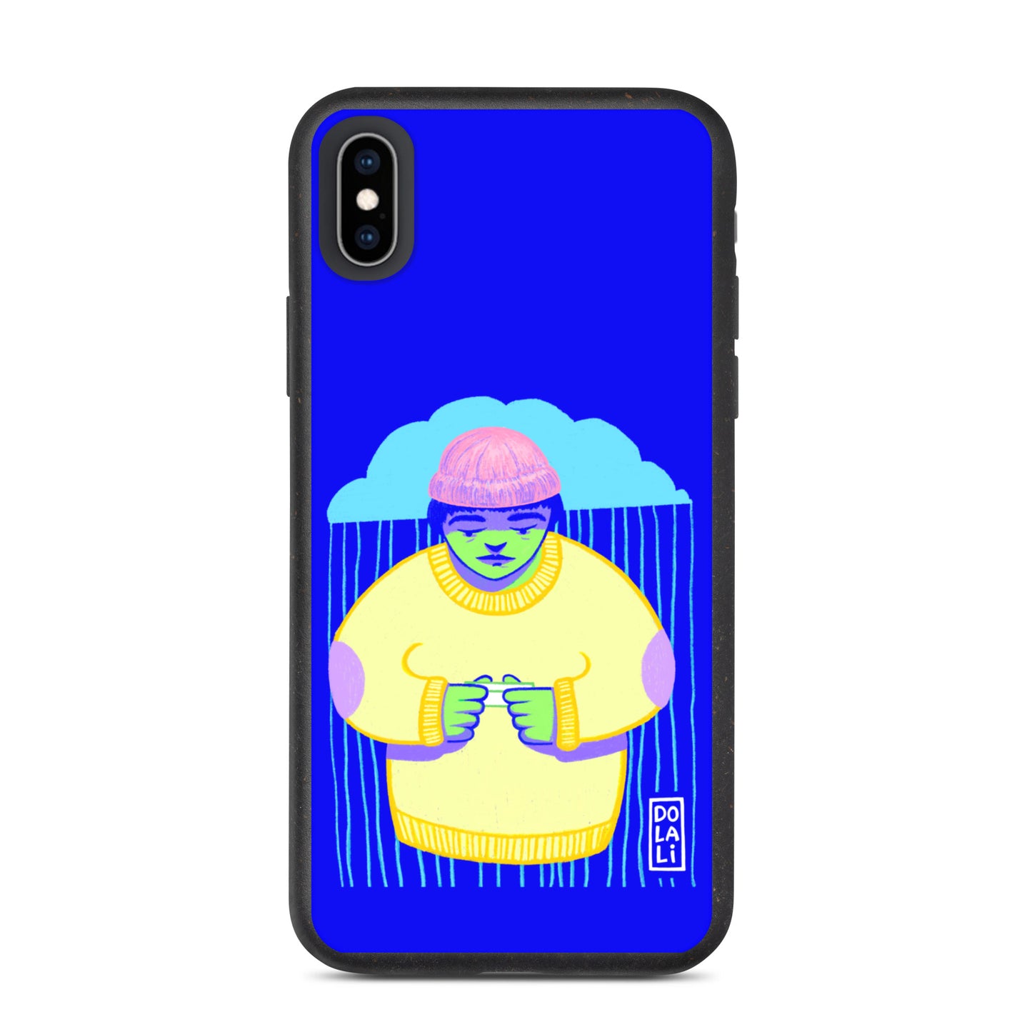 Purple Blues iPhone Case
