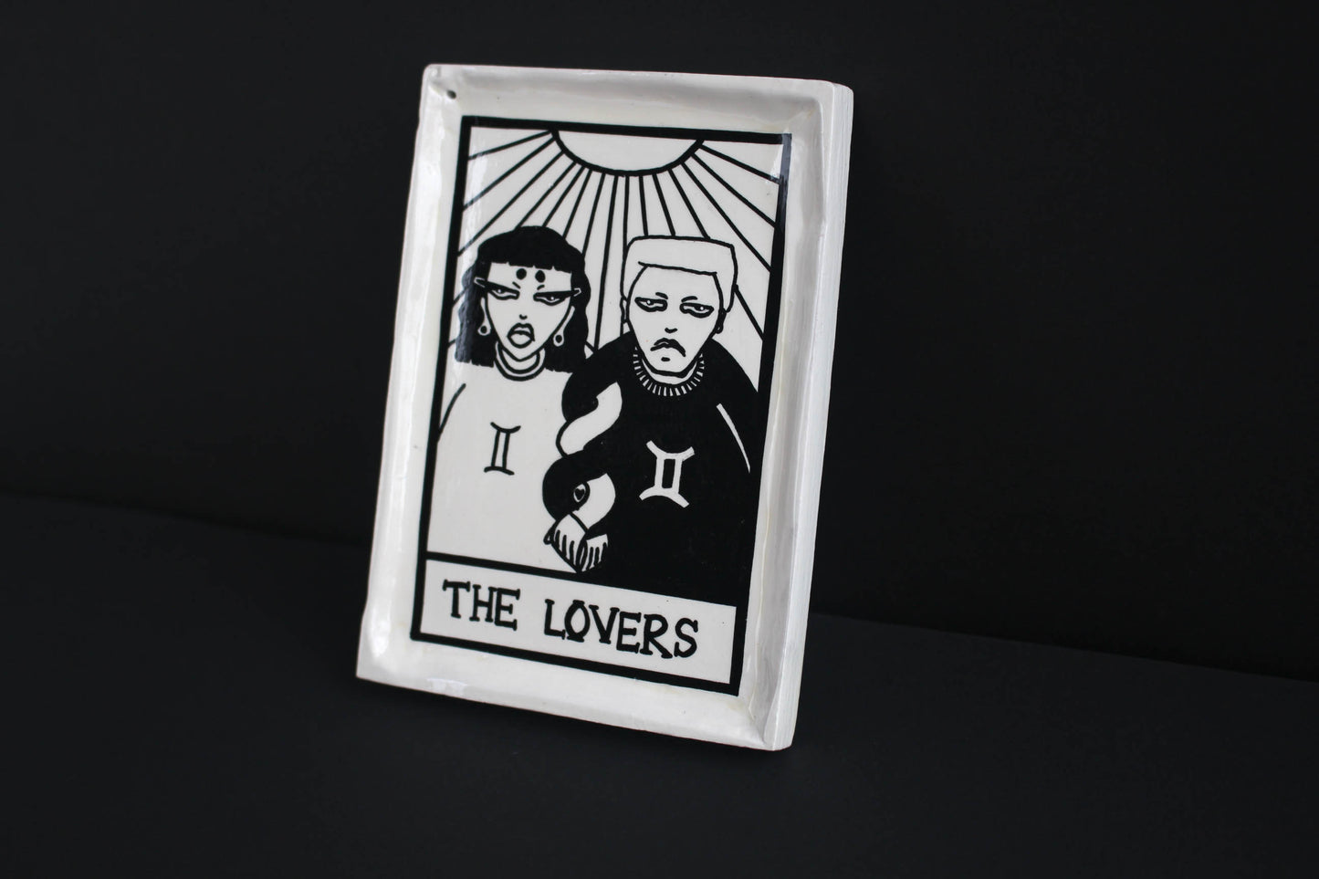 The Lovers Tarot Incense Holder