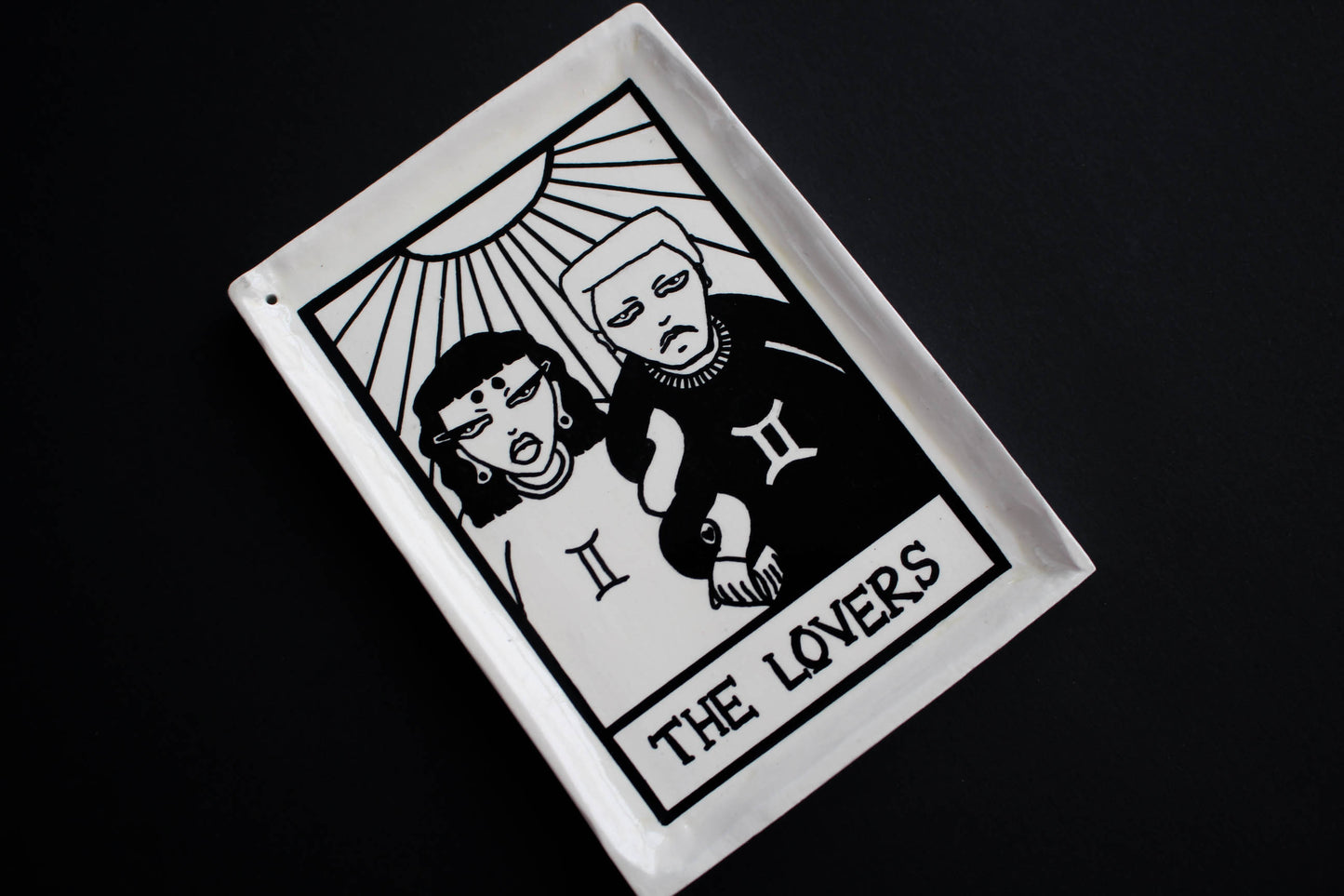 The Lovers Tarot Incense Holder